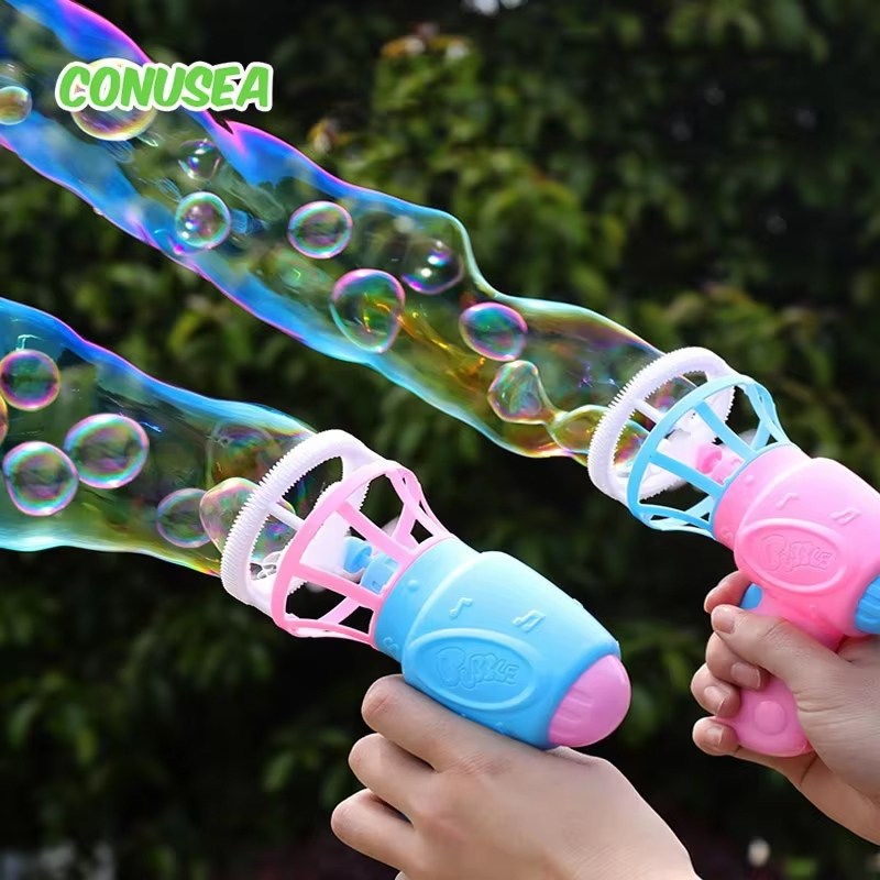 Soap Making Game - ปืนเป่าฟองสบู่ ของเล่นปืนฟองสบู่สร้างสรรค์ เครื่องทำฟองสบู่ ของเล่นเป่าฟองสบู่สำหรับเล่นกลางแจ้ง เกมปาร์ตี้ ของเล่นสำหรับเด็ก