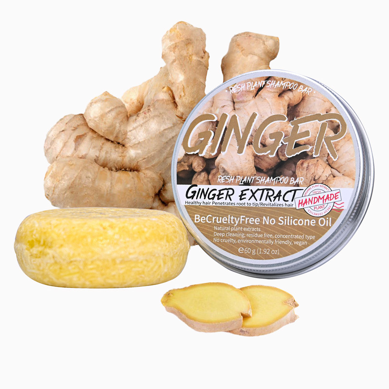 Soap Making Fragrance Oil - แชมพูสบู่ขิง แชมพูแบบก้อน ทำความสะอาดหนังศีรษะ ขจัดน้ำมัน ให้ความสดชื่นและล้างเส้นผม สารสกัดจากขิง