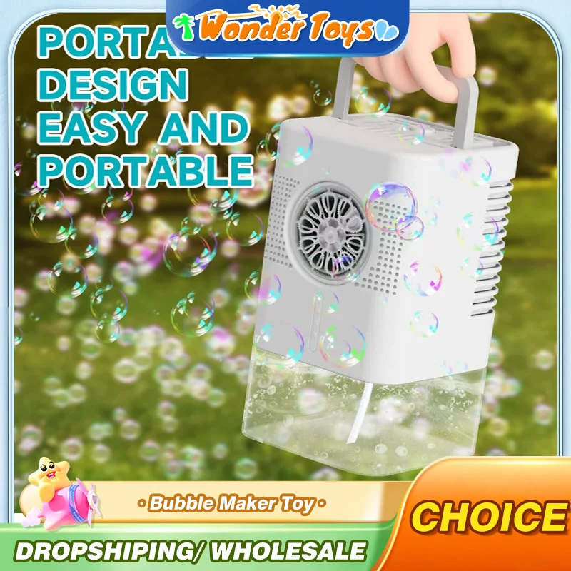 Soap Making Game - ฟองสบู่อัตโนมัติสําหรับเด็กงานแต่งงานวันเกิดแบบพกพา Bubbles สบู่ของเล่นเป่าทําฟองเด็กเกมกลางแจ้ง