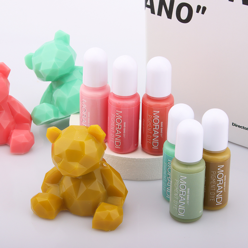 Soap Making Ingredients - 24 สีอีพ็อกซี่เรซิ่นสี DIY UV เรซิ่นหัตถกรรม Morandi