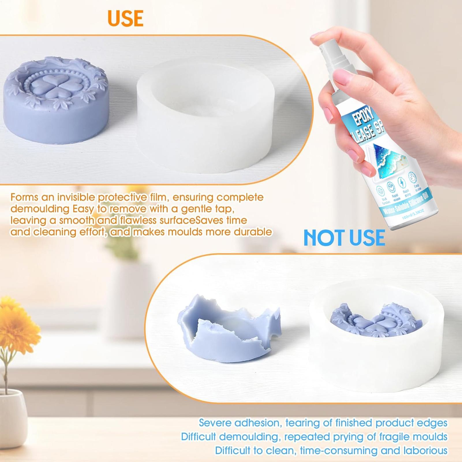 สเปรย์ซิลิโคนสำหรับปลดแม่พิมพ์ - Soap Making Workshop บทวิจารณ์และราคา