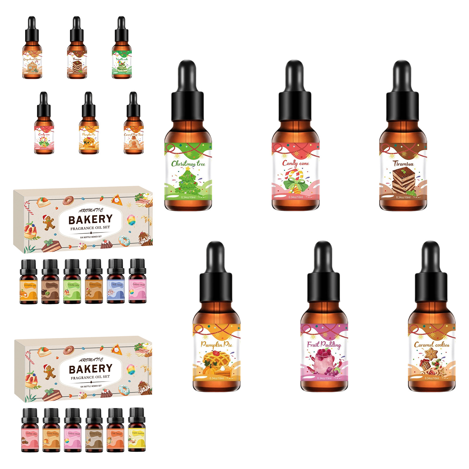 ชุดน้ำมันหอมระเหยกลิ่นคริสต์มา - Soap Making Fragrance Oil บทวิจารณ์และราคา