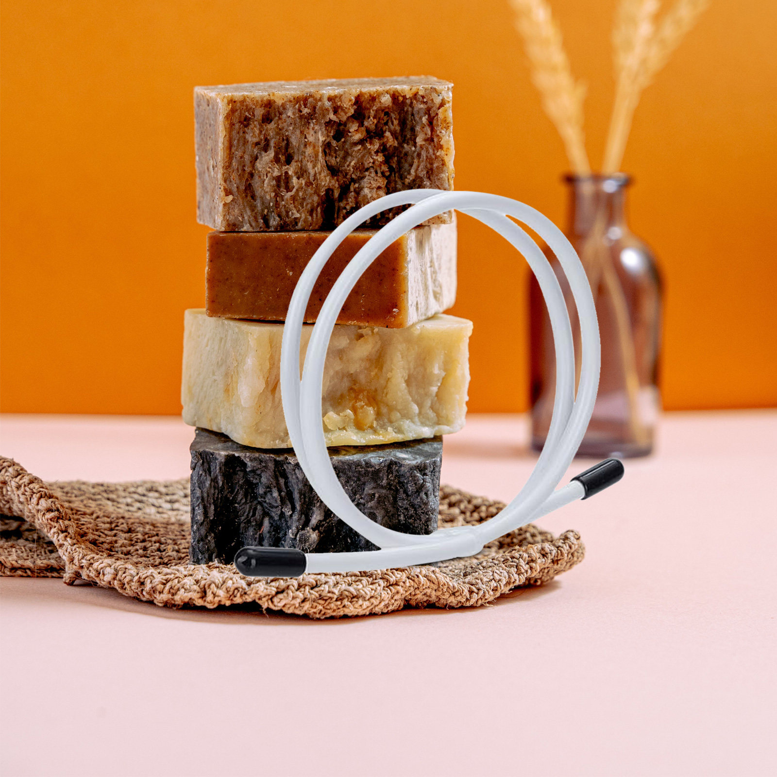 ลวดทำลวดลายสบู่แบบยืดหยุ่น 2 ช - Soap Making Process บทวิจารณ์และราคา