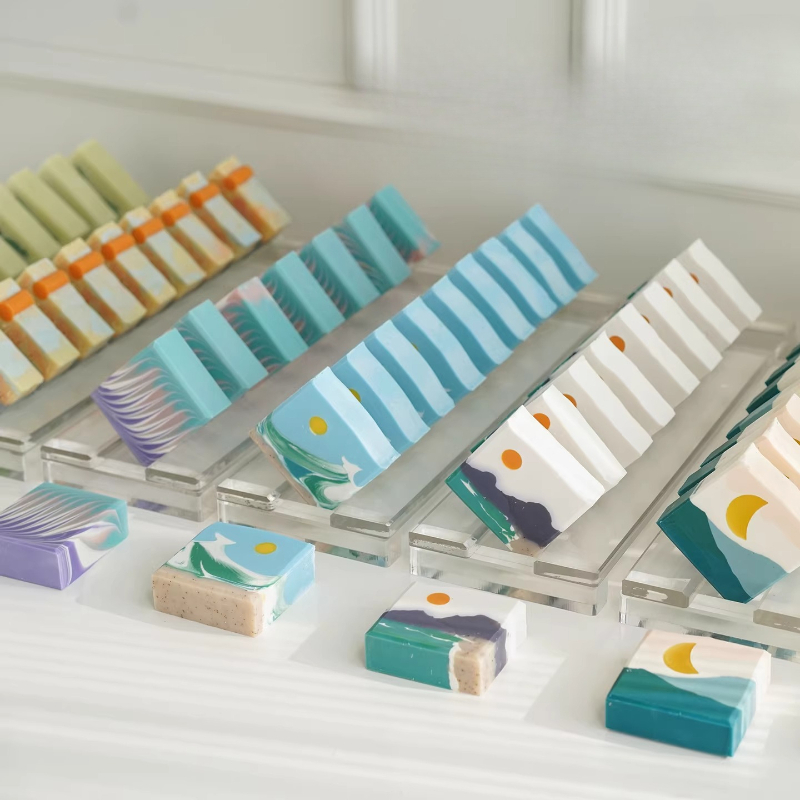 ชั้นวางสบู่อะคริลิคทำมือขนาด 1 - Soap Making Process บทวิจารณ์และราคา