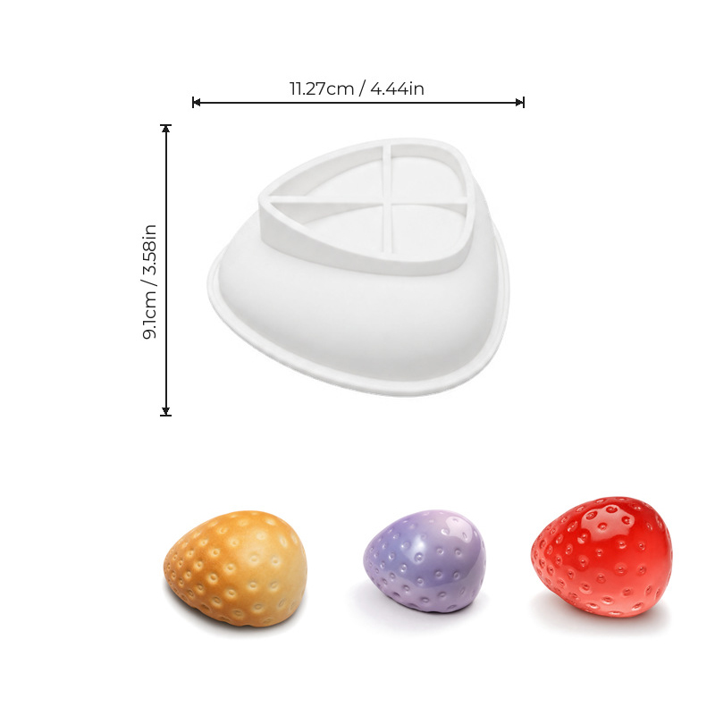 แม่พิมพ์ซิลิโคนรูปสตรอว์เบอร์ร - Soap Making Easy บทวิจารณ์และราคา