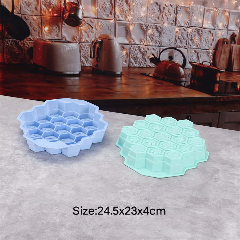 ซิลิโคน 19 มือถือ Bee เค้กรังผ - Soap Making Workshop บทวิจารณ์และราคา