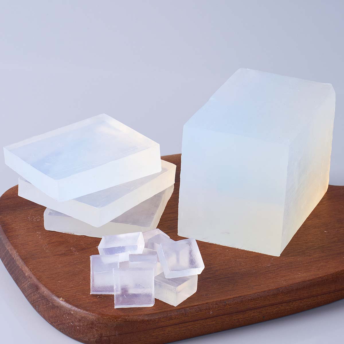 เบสสบู่ใสสีขาว 1000 กรัม สำหรั - Soap Making Ingredients บทวิจารณ์และราคา