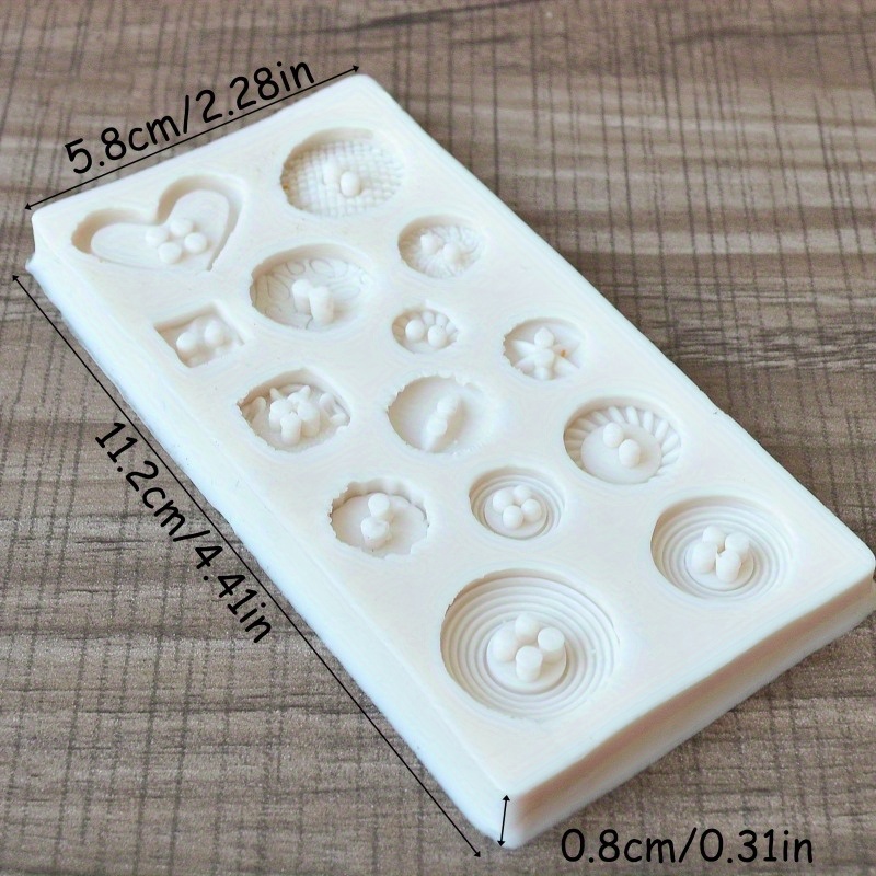 แม่พิมพ์ซิลิโคนรูปทรงกระดุม แม - Soap Making Workshop บทวิจารณ์และราคา