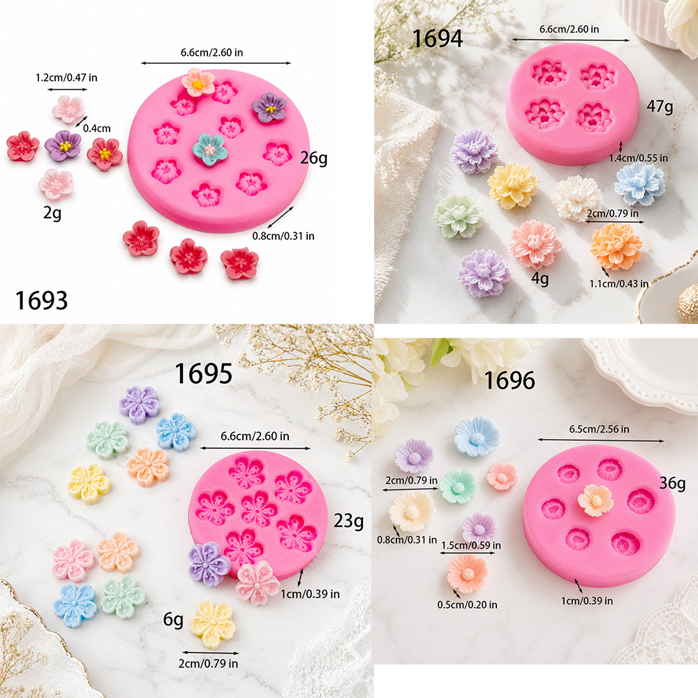 แม่พิมพ์ซิลิโคนรูปดอกไม้สำหรับ - Soap Making Supplies Wholesale บทวิจารณ์และราคา