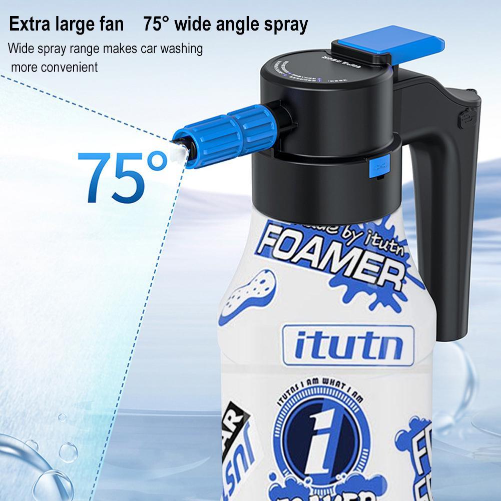เครื่องพ่นโฟมไฟฟ้าสำหรับล้างรถ - Soap Making Machine บทวิจารณ์และราคา