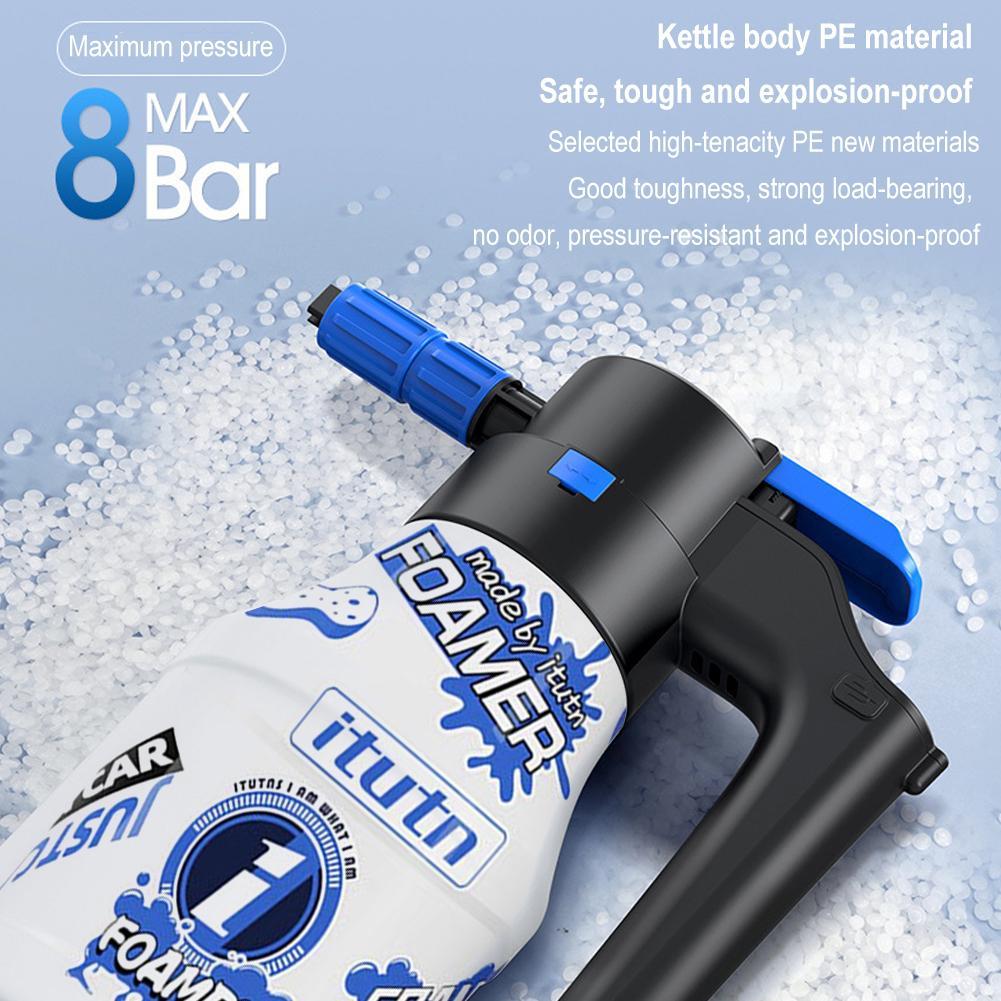 เครื่องพ่นโฟมไฟฟ้าสำหรับล้างรถ - Soap Making Machine บทวิจารณ์และราคา