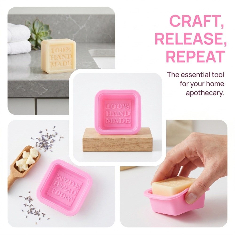 แม่พิมพ์สบู่ซิลิโคนแบบใช้ซ้ำได - Soap Making Easy บทวิจารณ์และราคา