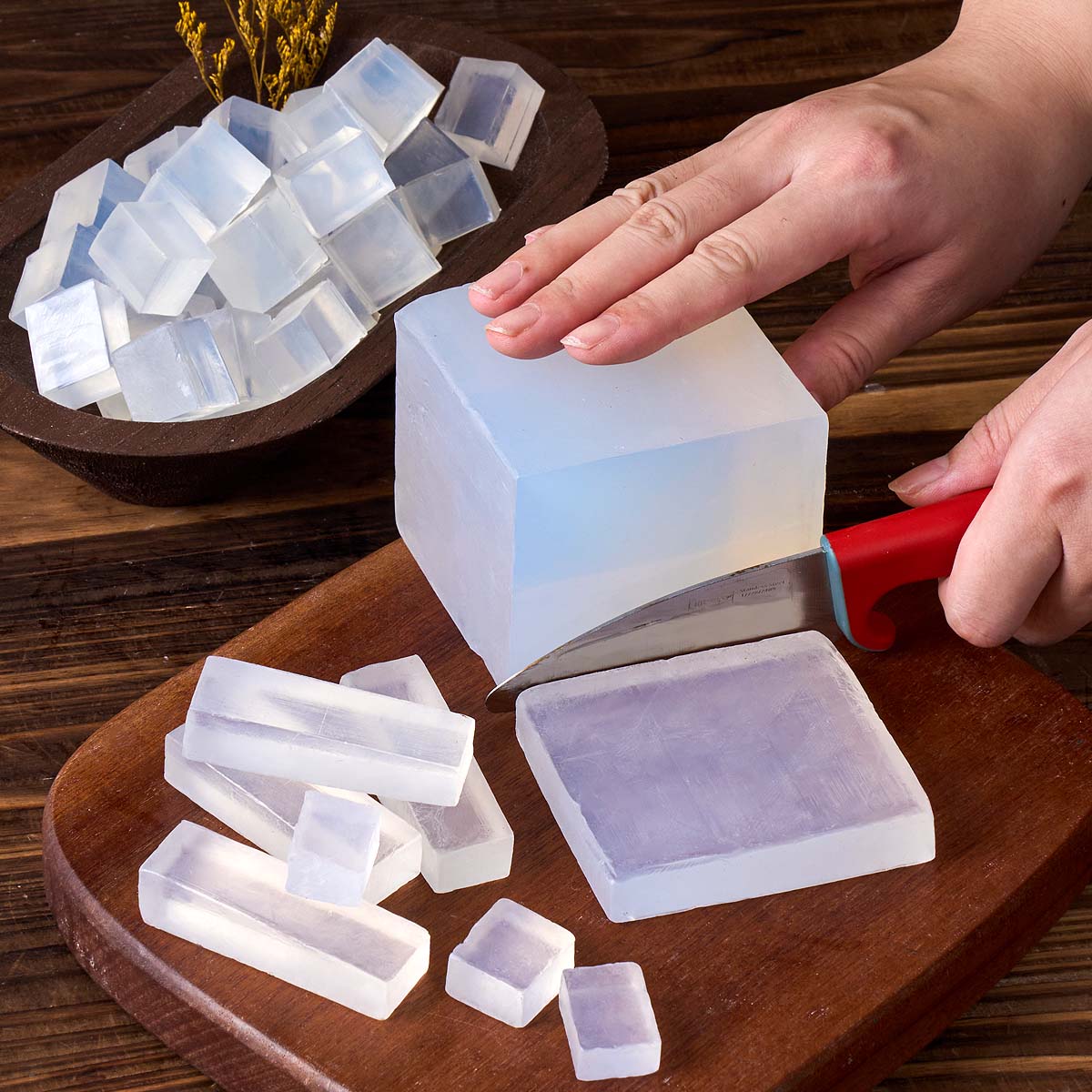 เบสสบู่กลีเซอรีน 1000 กรัม สำห - Soap Making Supplies Wholesale บทวิจารณ์และราคา