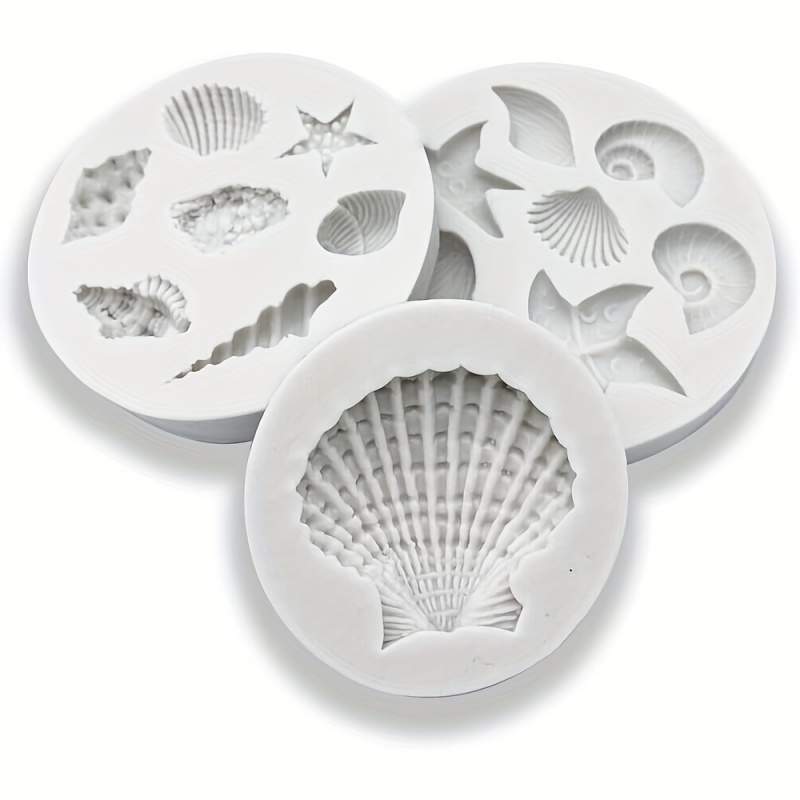 3 ชิ้น/เซ็ต ชุดแม่พิมพ์เปลือกห - Soap Making Easy บทวิจารณ์และราคา