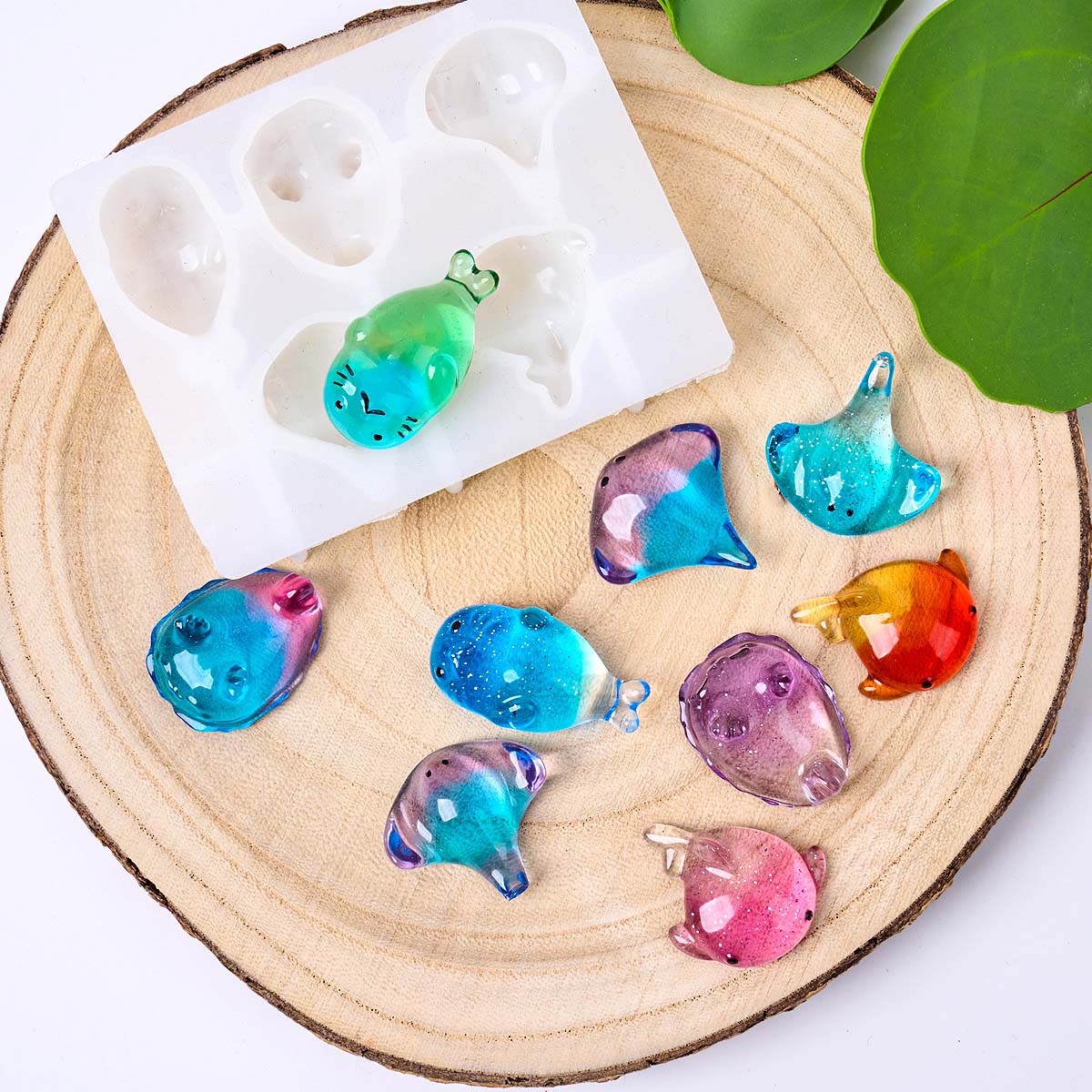 แม่พิมพ์ซิลิโคนรูปปลากระเบน 3  - Soap Making Workshop บทวิจารณ์และราคา