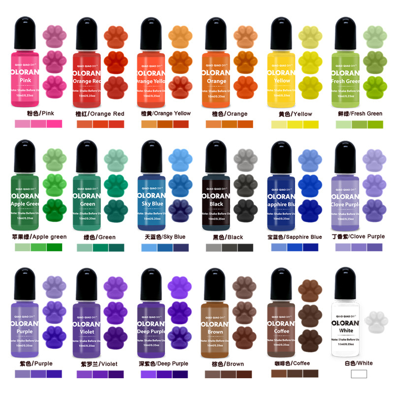 20 สีเทียนสีย้อมเทียนขี้ผึ้ง W - Soap Making Ingredients บทวิจารณ์และราคา