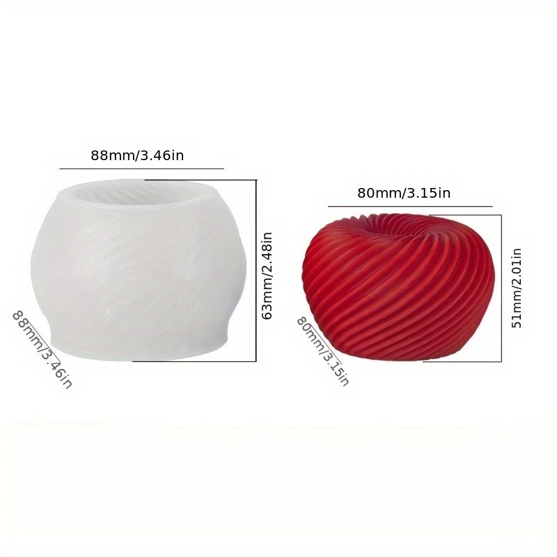 แม่พิมพ์ซิลิโคนรูปแอปเปิ้ลสีแด - Soap Making Easy บทวิจารณ์และราคา