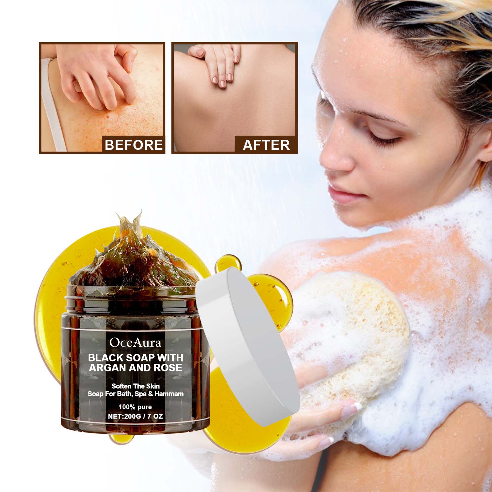 สบู่ดำโอเชียร่า ผสมอาร์แกนและโ - Soap Making Fragrance Oil บทวิจารณ์และราคา